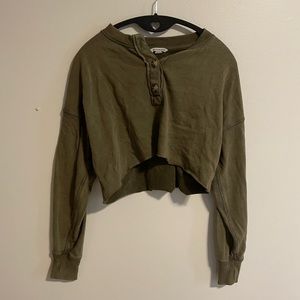 Crop sweatshirt